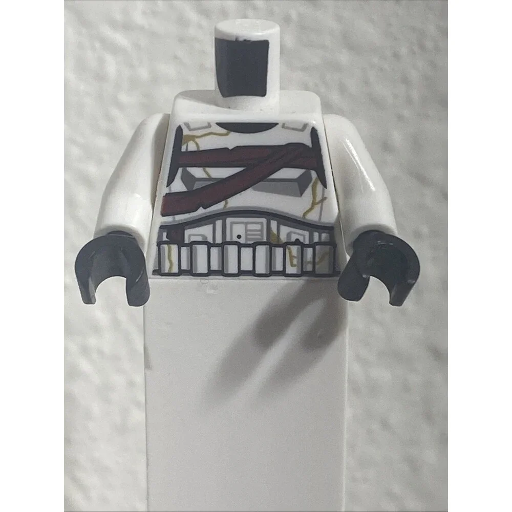 Lego New Minifig White Torso SW Armor Stormtrooper Simplified Armor Part